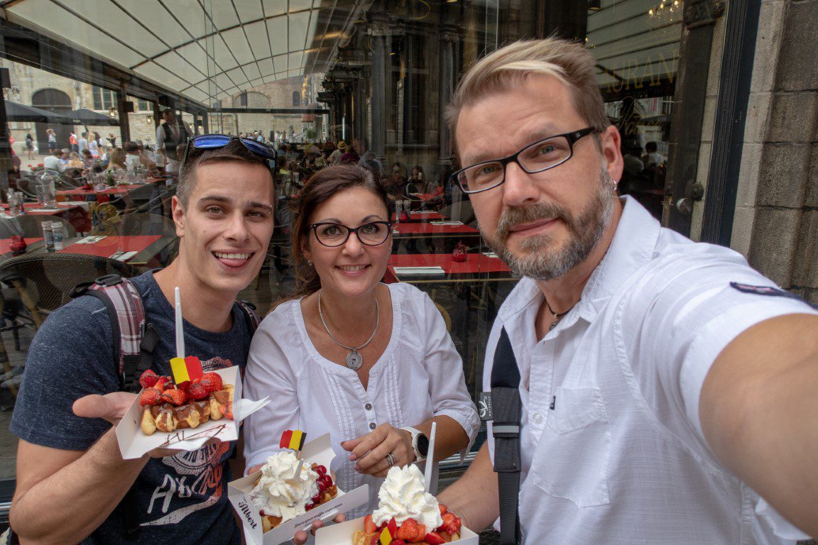 Belgische Waffeln in Brügge