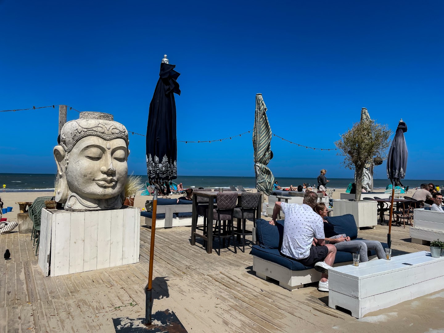 Chillout am Strand von Kijkduin