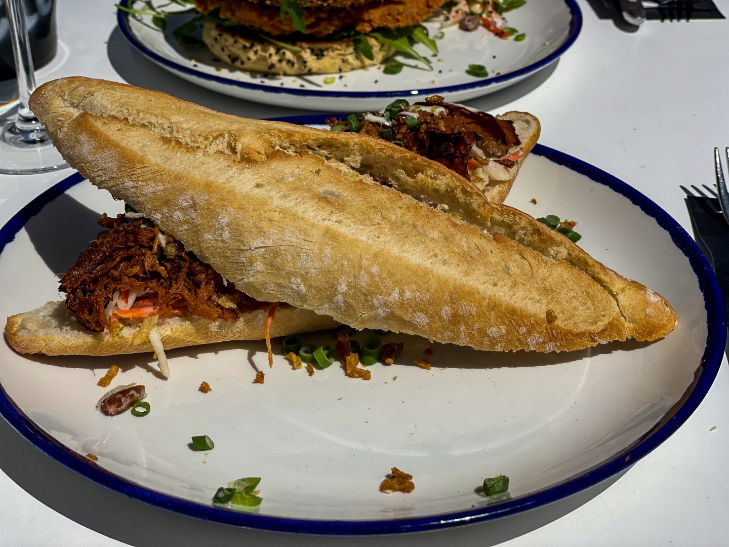 Essen im Hudson Beach Club