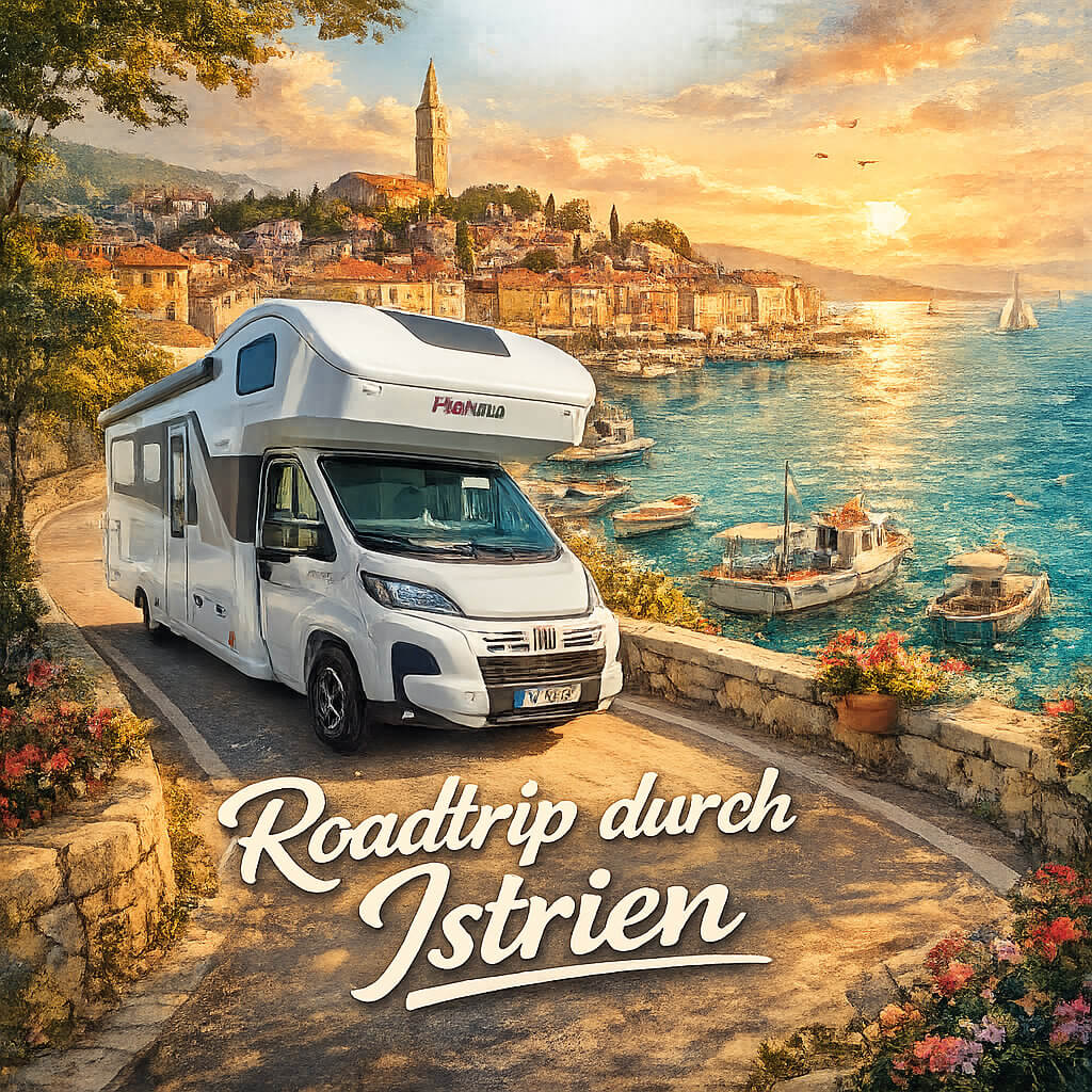 Wohnmobil Touren in Europa | Tour durch Istrien Kroatien