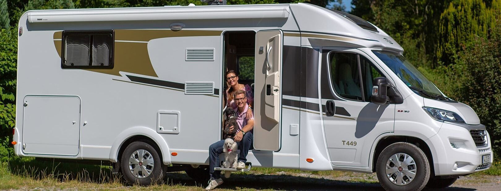 Womy unterwegs mit dem Wohnmobil durch Europa